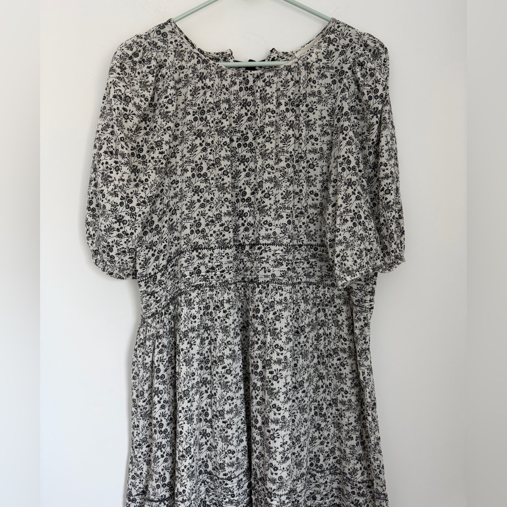 The Great Medium Songbird Bow-Back Midi Dress Tie Back - Picture 6 of 13